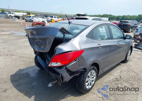 2016 Hyundai Accent Se из США, поврежденный, VIN KMHCT4AE0GU951285